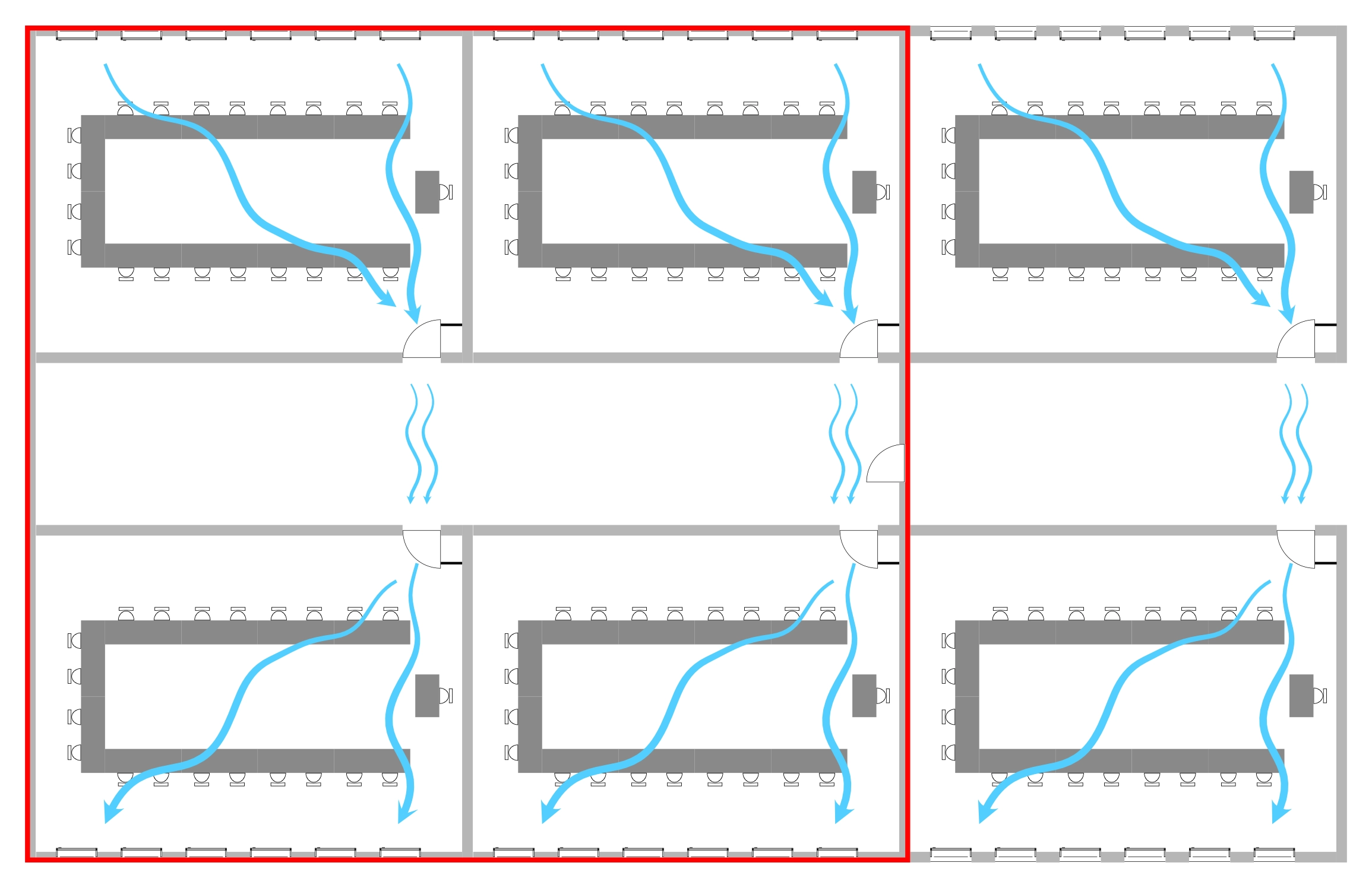 Gröninger-Fensterantrieb-DK-100-Grundriss-Schule_Brandschutz